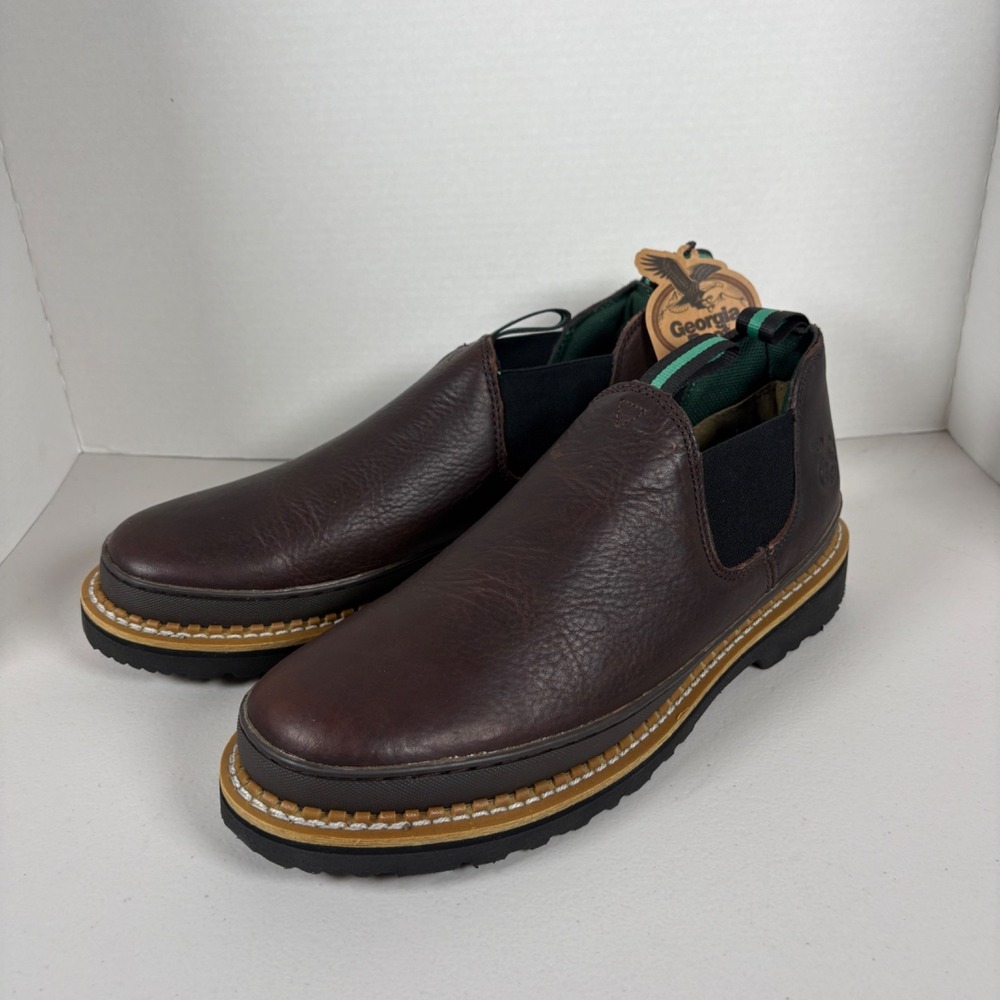 Georgia Giant Men's Brown Romeo Work Shoe 13